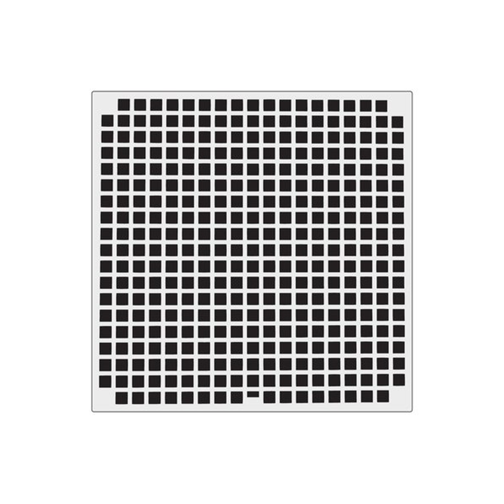 FASCIA | SQUARE PATTERN HVAC GRILLE, 13X13