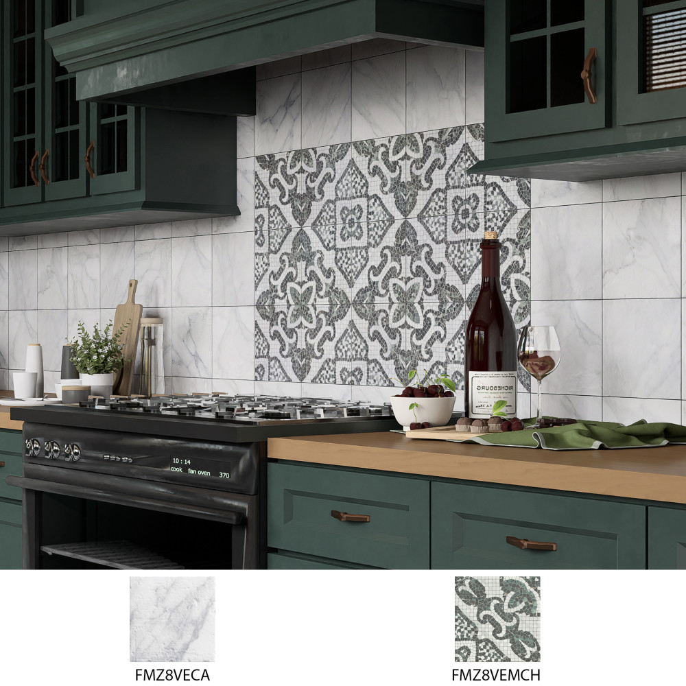 Sample – Versailles Carrara Porcelain Floor and Wall Tile