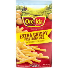 Ore-Ida Extra Crispy Fast Food French Fries Fried Potatoes, 26 oz Bag