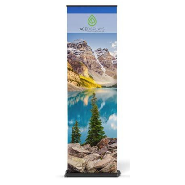 24"w x 54"h PET Vinyl Graphic