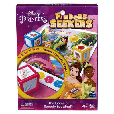 Disney Princess Finders Seekers Game, Disney Toys, Girl Toys Family Games Kids Games, for Preschoolers Ages 4 and up
