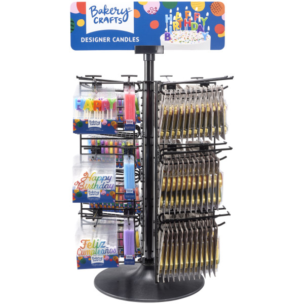 Double Numeral Assortment Candle Assortment (Rack Not Included)