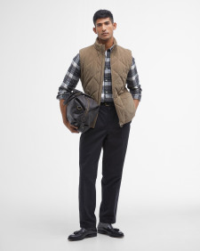 Gilet Liddesdale in velluto a coste sottili 