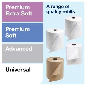 Tork, H1 In-Wall Recessed Matic, Mechanical Roll Towel Dispenser, Stainless Steel