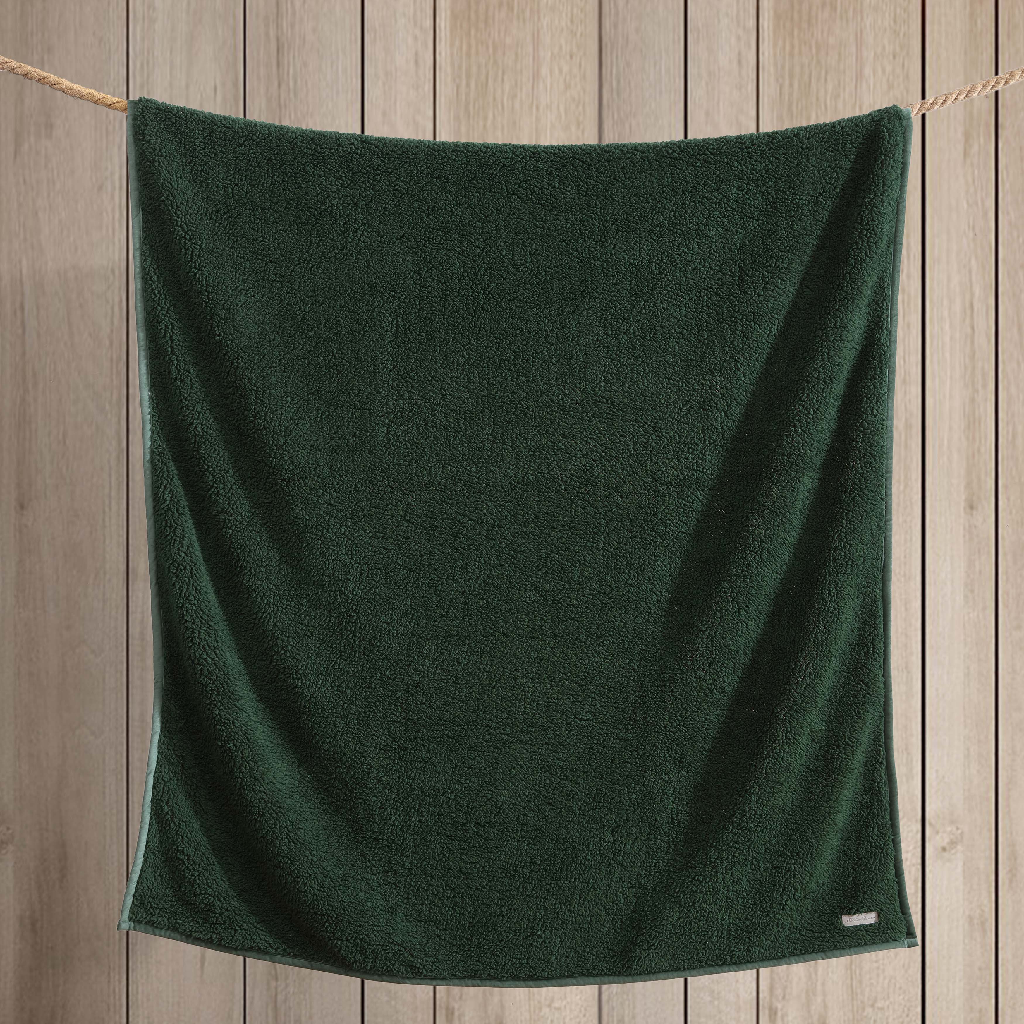 Eddie Bauer Plush-Fleece Throw Blanket