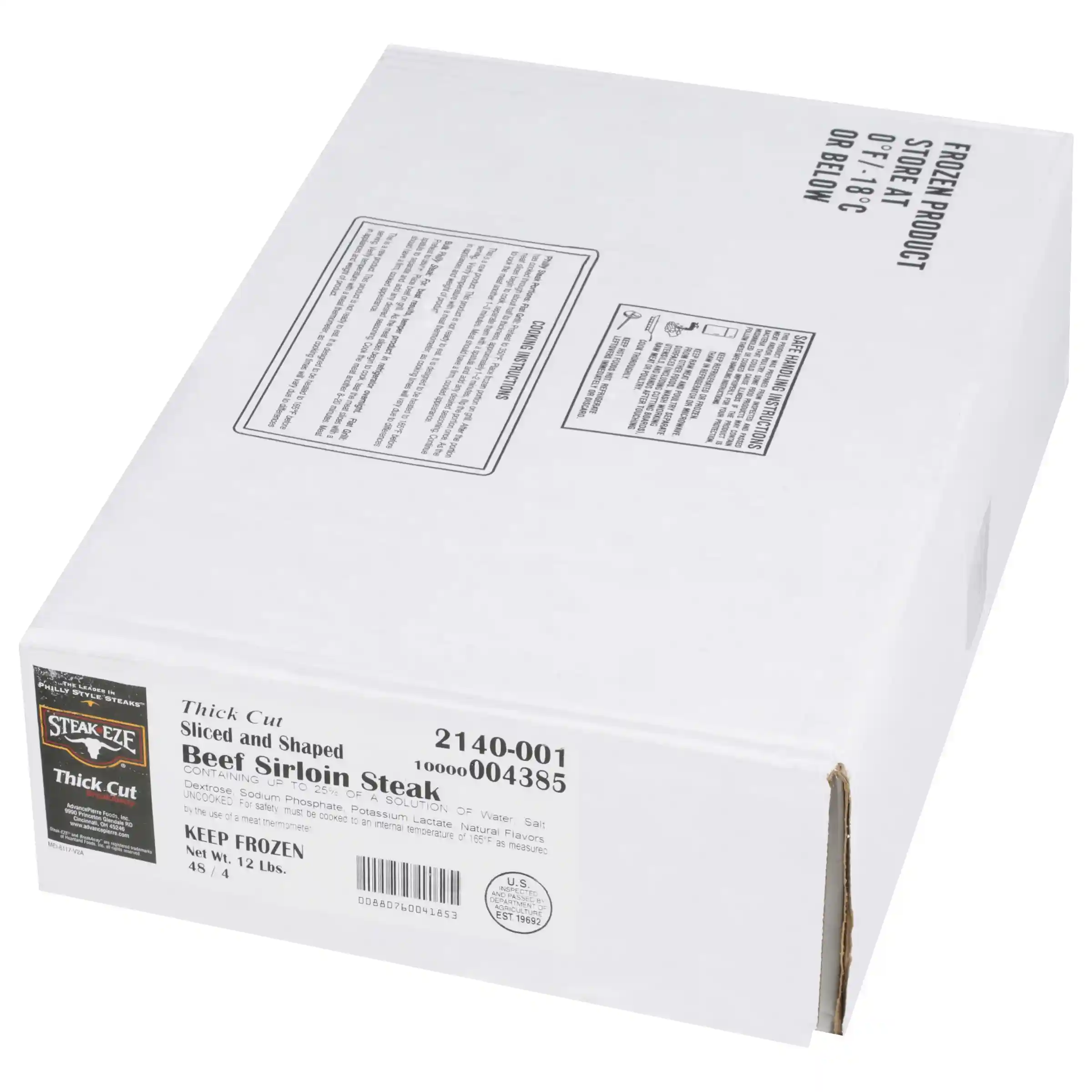 The Original Steak-EZE® Thick Cut BreakAway® Beef Steak, Lightly Marinated, 4 oz_image_5