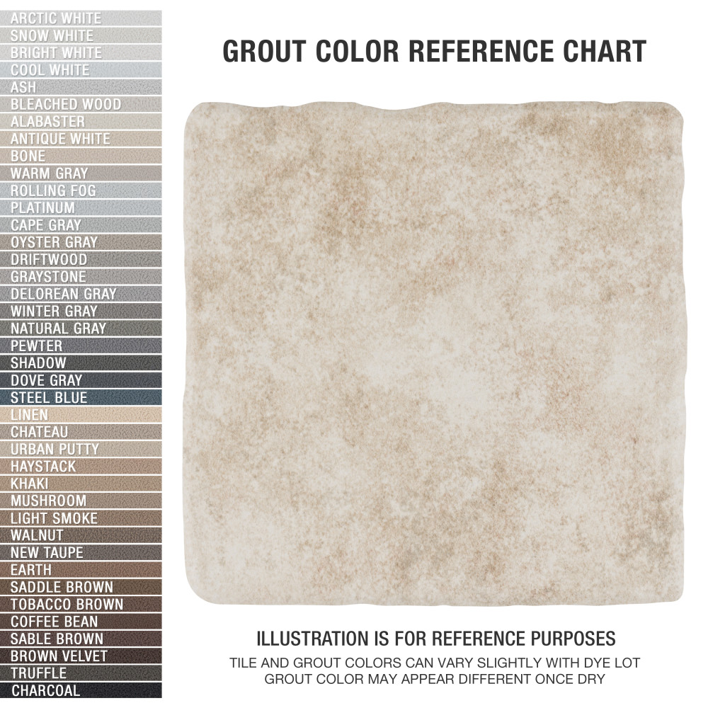 Costa Arena 7-3/4 in. x 7-3/4 in. Ceramic Floor and Wall Tile