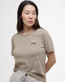 Penshaw Logo T-Shirt Military Brown