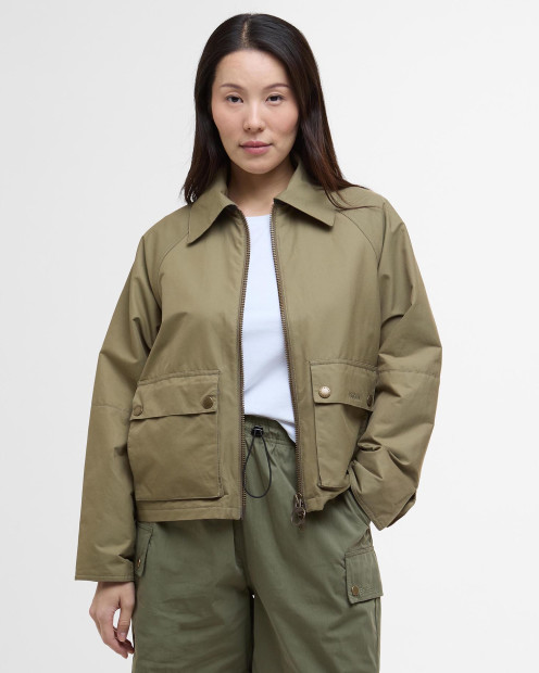 Tilda Casual Jacket Dusky Green/Classic