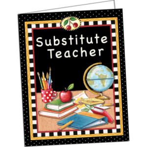 Mary Engelbreit Substitute Teacher Pocket Folder