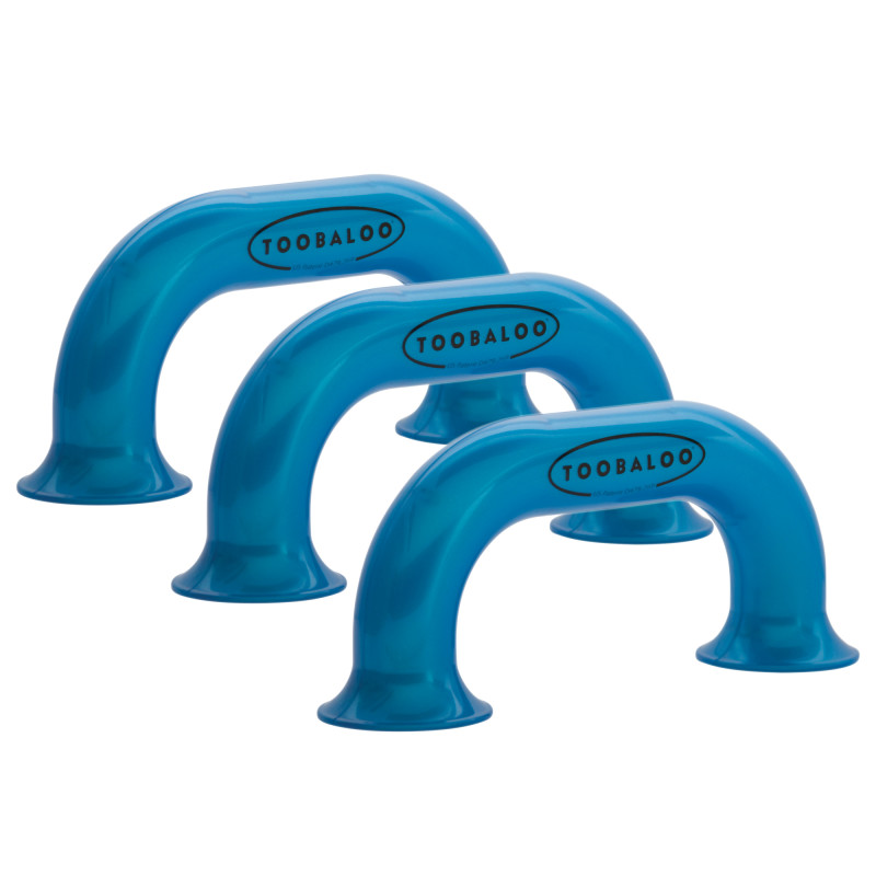 Toobaloo® Auditory Feedback Educational Tool, Blue, Pack of 3