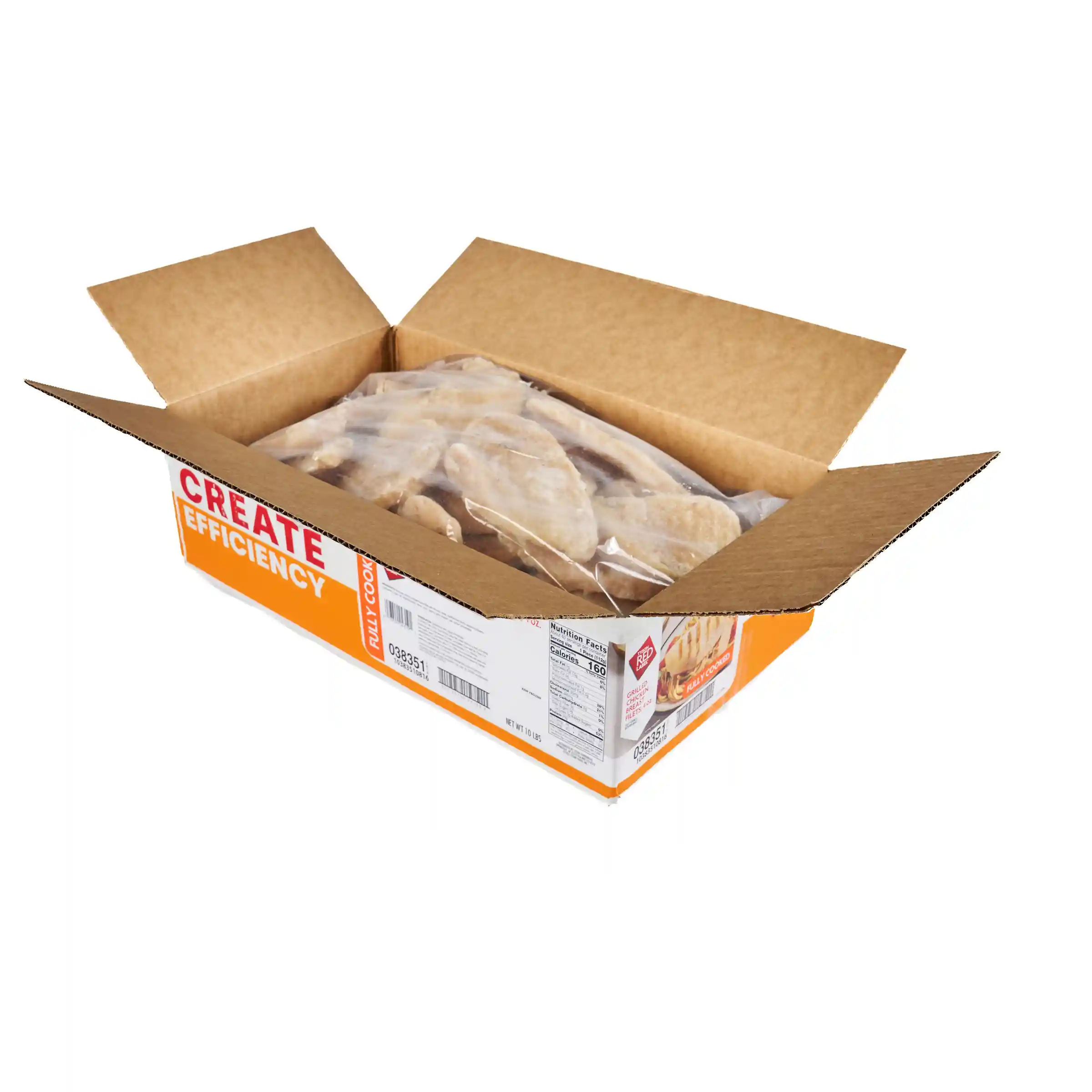 Tyson Red Label® Fully Cooked Unbreaded Grilled Chicken Breast Filets, 4 oz._image_4