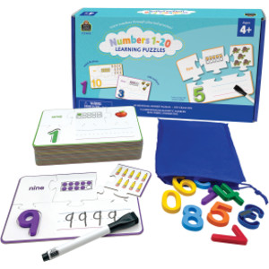 Learning Puzzle: Numbers 1-20