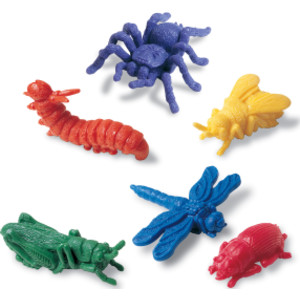 Backyard Bugs&trade; Counters, Pack of 72
