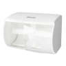 Hillyard, Double Roll, Standard Bath Tissue Dispenser, White