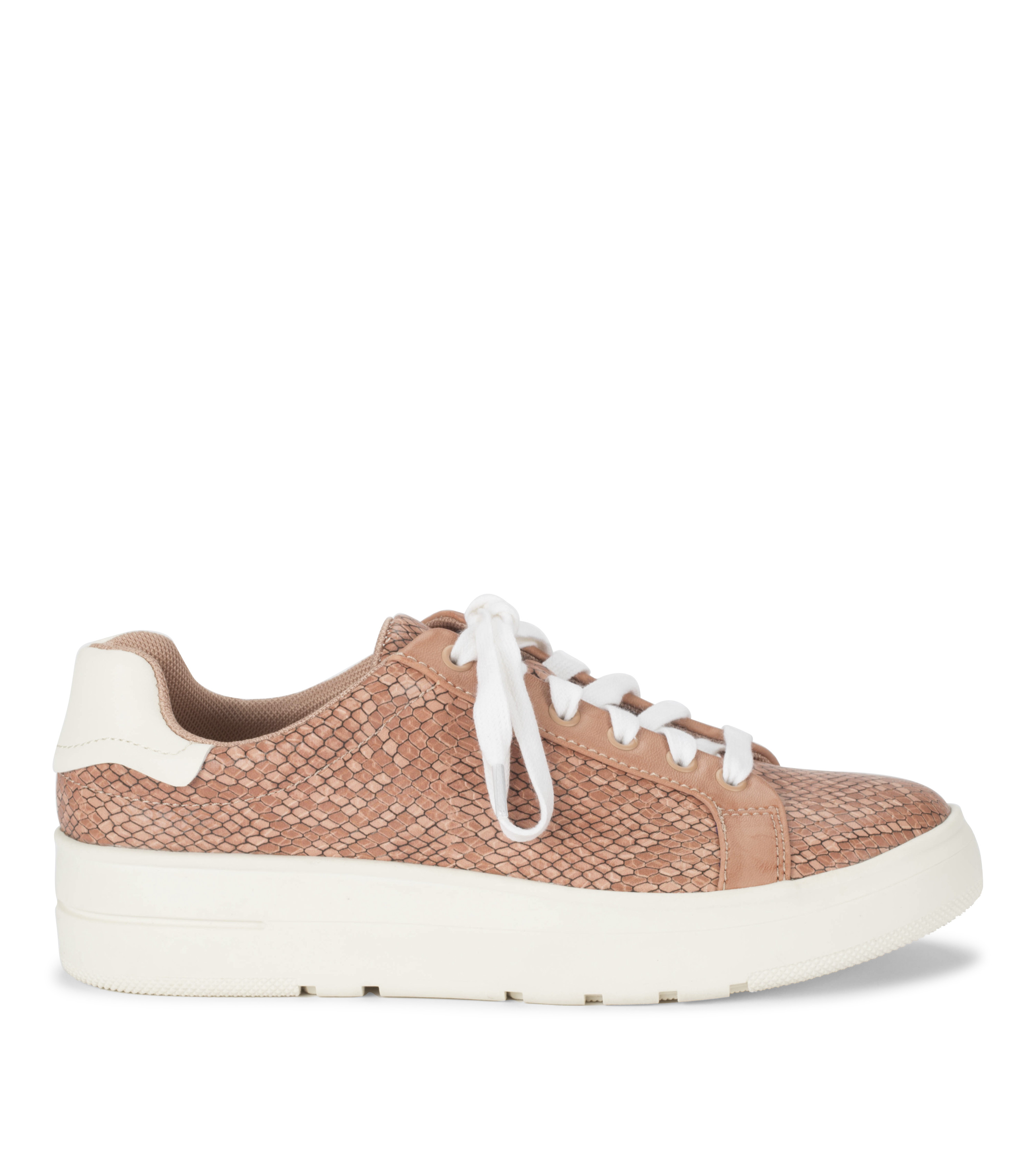 Baretraps NISHELLE Women's Casuals Soft Pink Snake Size 5.5 M (BT28900)