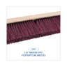 Boardwalk, 36in, Floor Brush Head, Polypropylene Bristles, Maroon