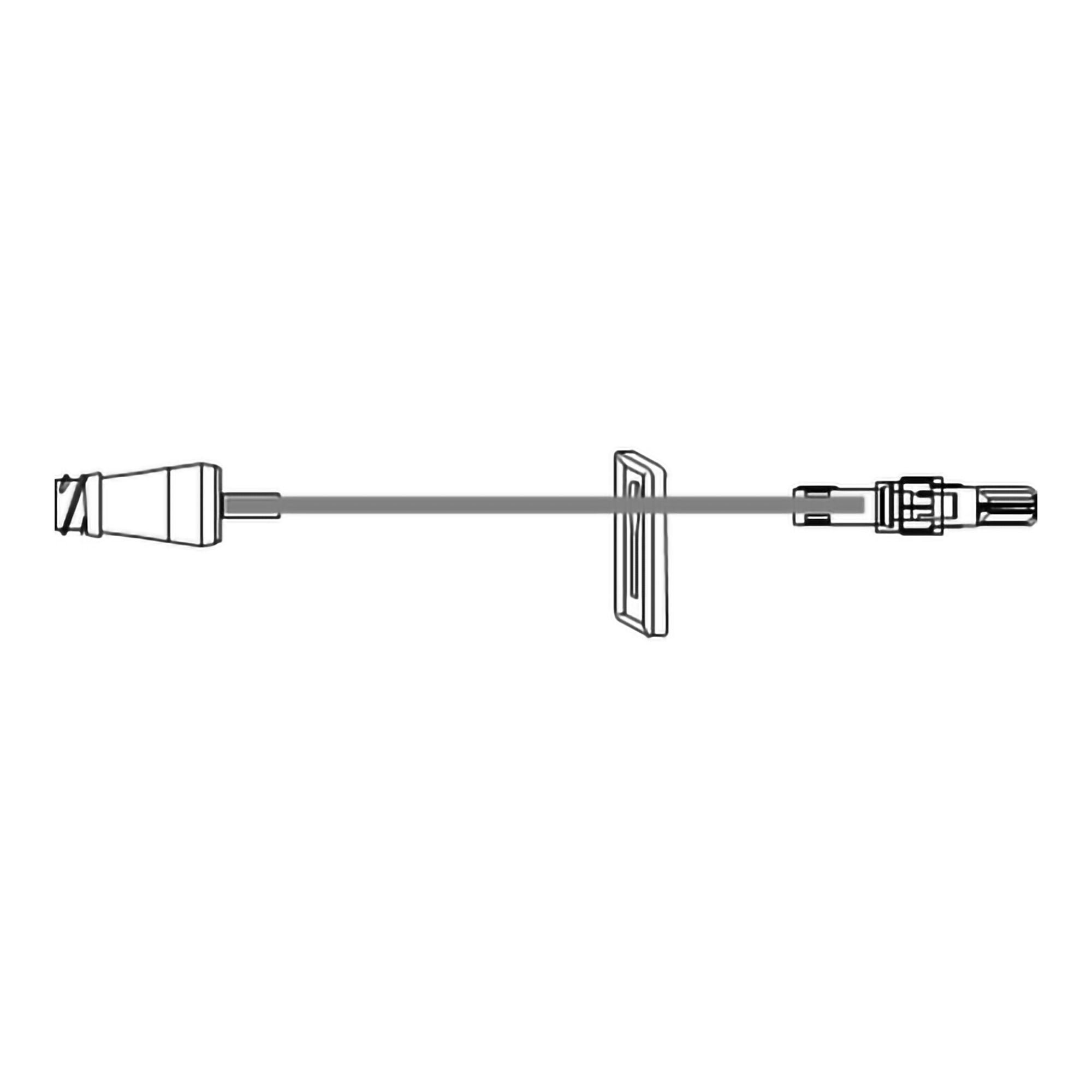 McKesson Brand EXTENSION SET, CLR 7" W/BONDEDMICROCLAVE (50/CS)