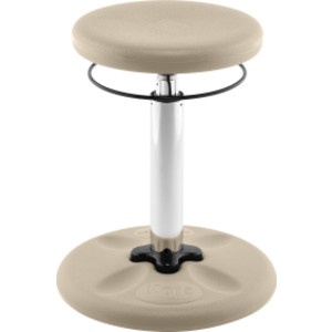Kids Adjustable Tall Wobble Chair 16.5-24", Sand Dollar