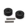 Front Wheel And Axle For Wessel Set Of 2