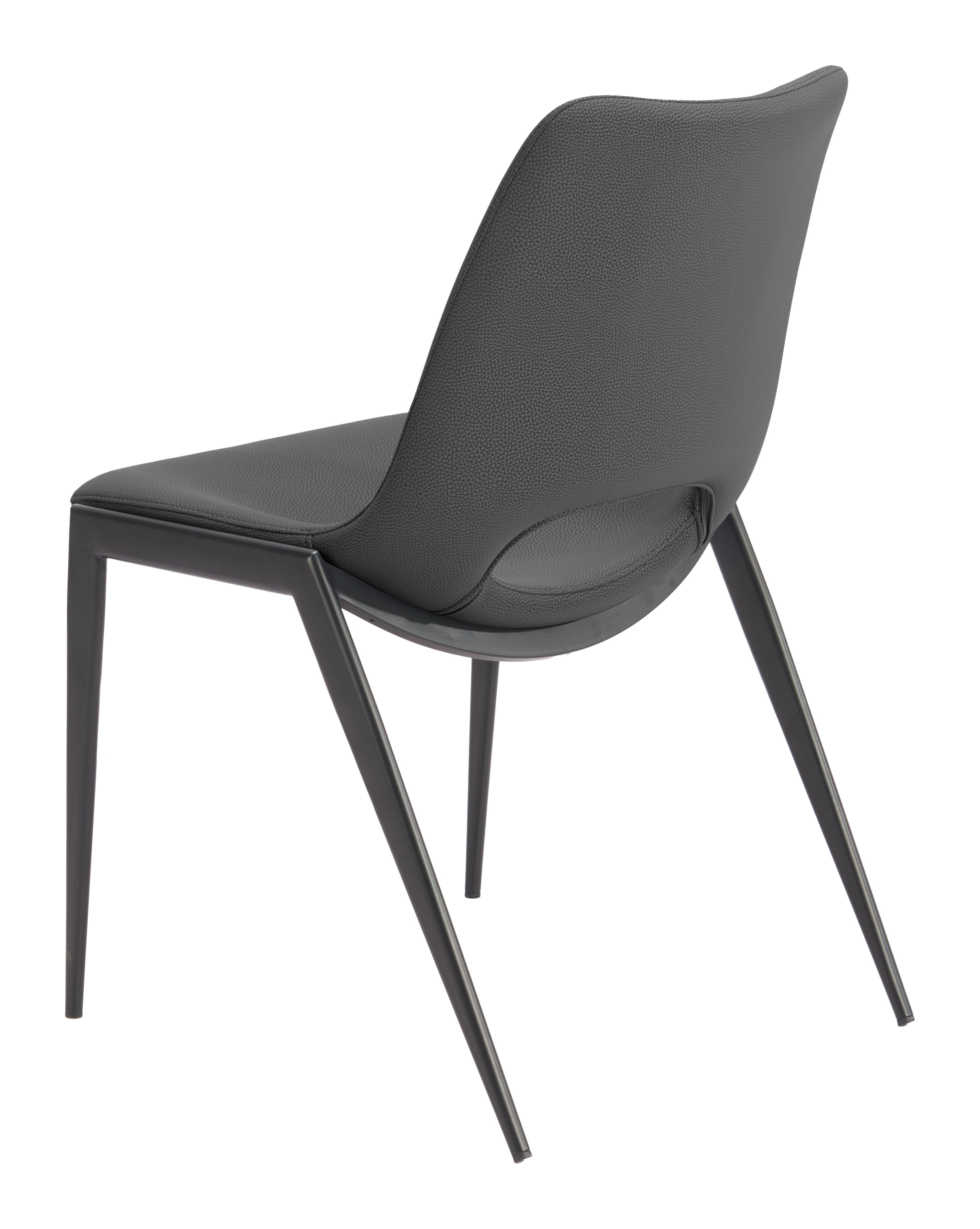 Desi Armless Dining Chair (Set of 2) Black product image