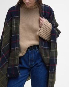 Scialle Staffin Tartan Serape 