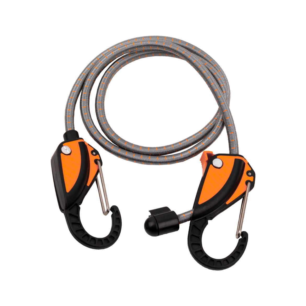 T-Rex® Adjustable Bungee Cord with Hooks – Orange, 48 in.
