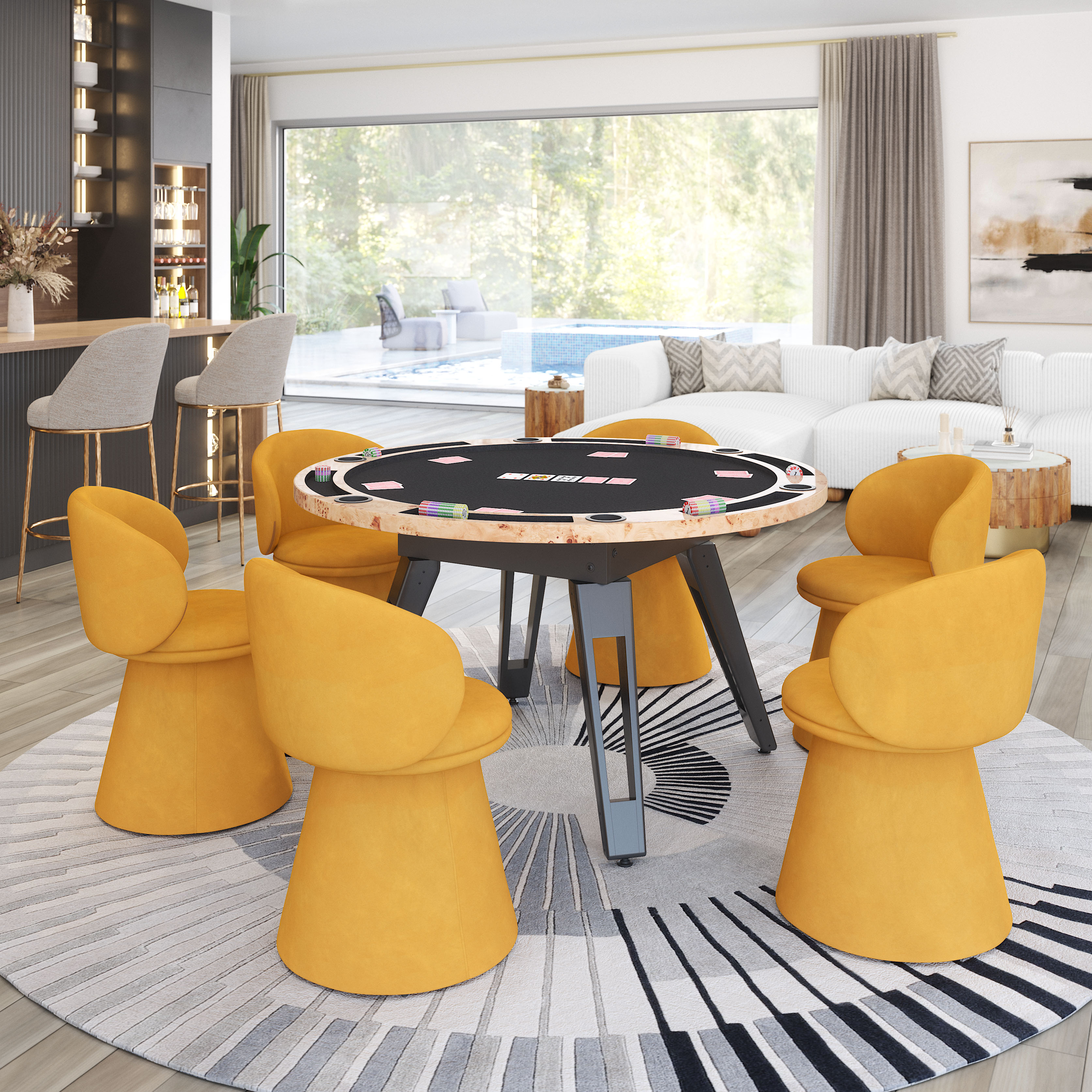 Burl 2 in 1 Table Natural product image