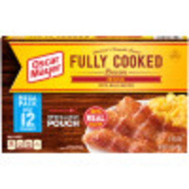 Oscar Mayer Original Fully Cooked Bacon Box, 6.3 oz