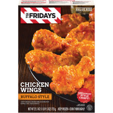 TGI Fridays Buffalo Style Chicken Wings Value Size, 25.5 oz Box