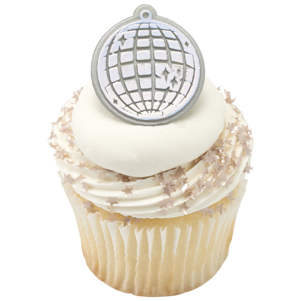 Disco Ball Cupcake Rings
