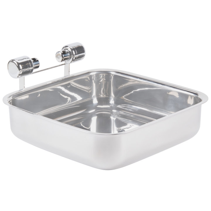 SQ 6 QT CHAFER BASE WITH HINGE