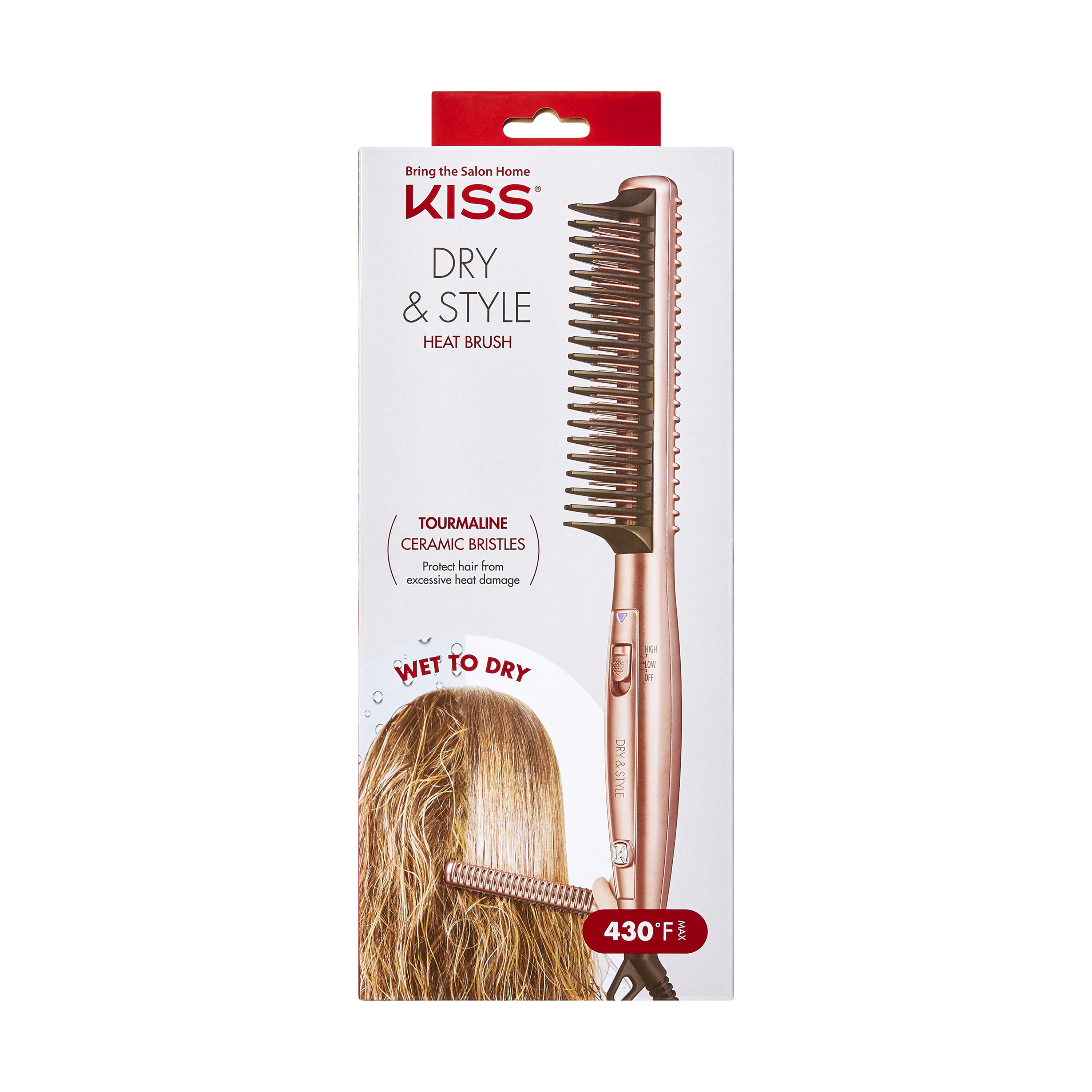 Heat Brush | Tourmaline Ceramic | Dry & Style