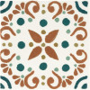Cotto Revival Valencia 4×4 Decorative Tile Glossy