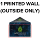 10'w Back Wall Printed Outside