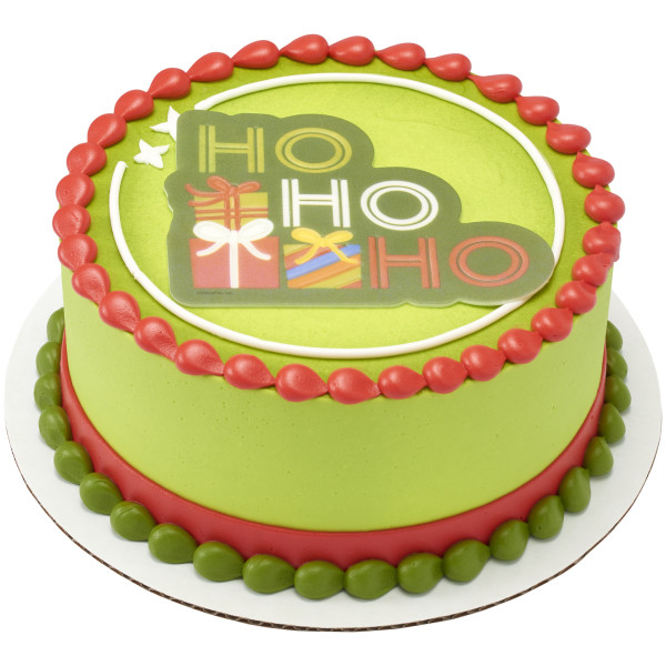 Christmas Cheer Medallions SugarStyle® Edible Decorations