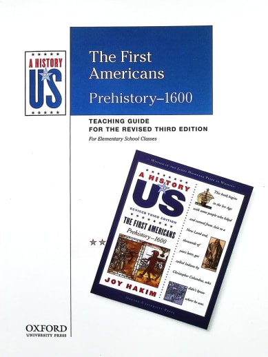 A History of US: The First Americans Volume 1 Elementary Teacher Guide (3rd Edition)