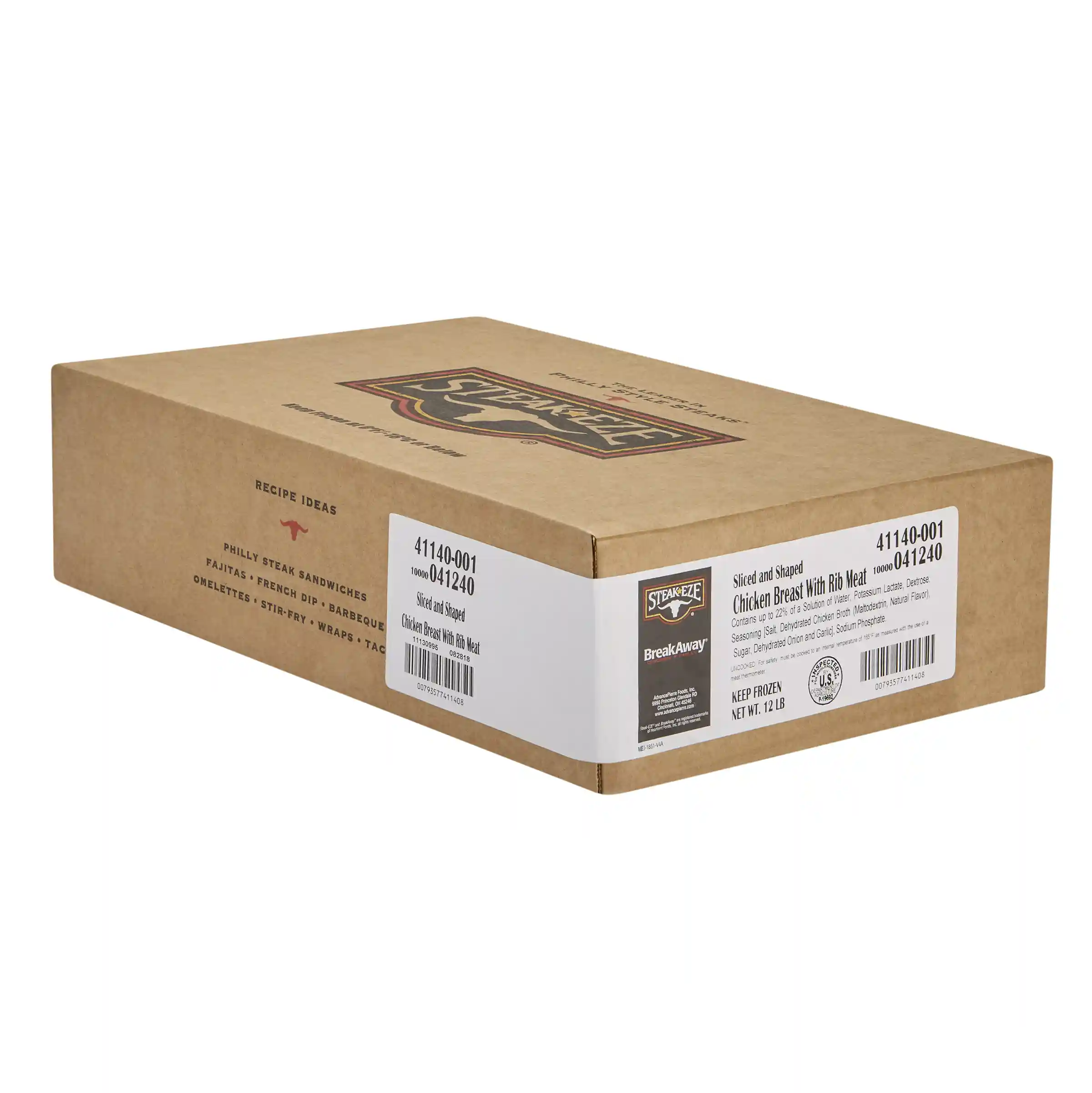 Steak-EZE® Sliced & Shaped Chicken Breast W/Rib Meat_image_5