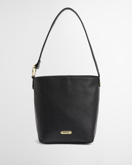 Cedar Leather Bucket Bag