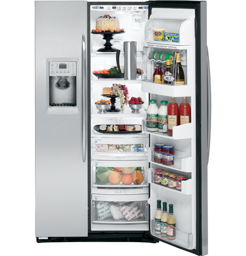 GE Profile Counter-Depth ENERGY STAR® 24.6 Cu. Ft. Side-by-Side