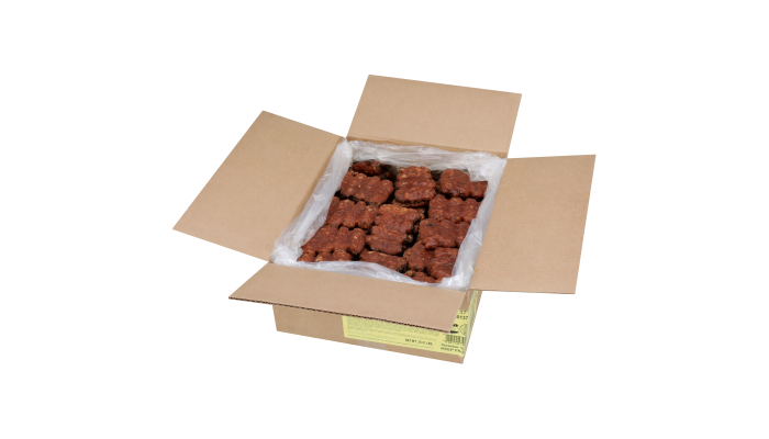 AdvancePierre™ Fully Cooked Pork Rib Patties with Honey BBQ Sauce, 3.25 oz._image_4