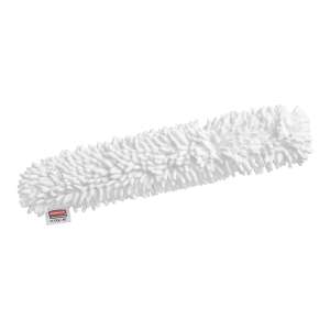 Rubbermaid Commercial, Executive Series HYGEN, 23" Flexi-Wand Dusting Sleeve, Microfiber, White