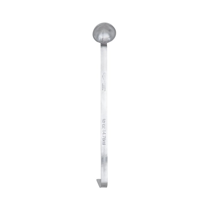 ½-ounce two-piece economy stainless steel ladle