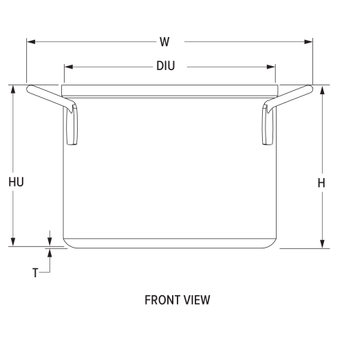Engineering front view