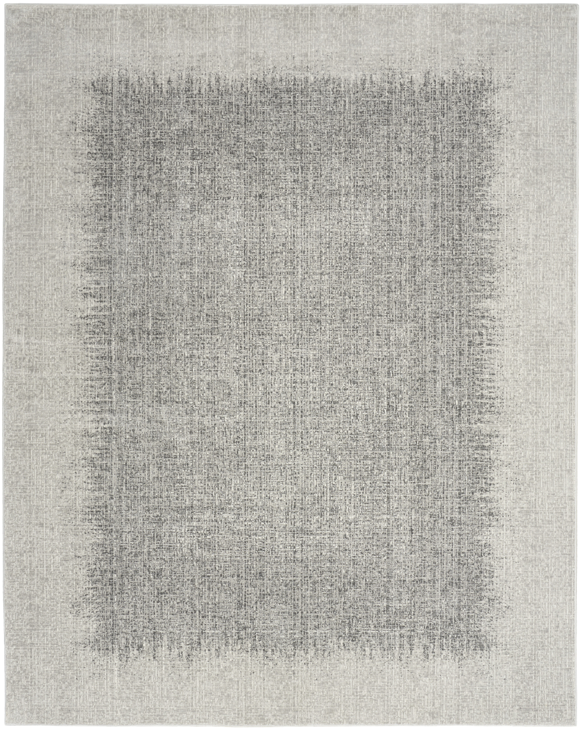 DKNY Grand Street 6' x 9' Light Grey Modern Indoor Rug