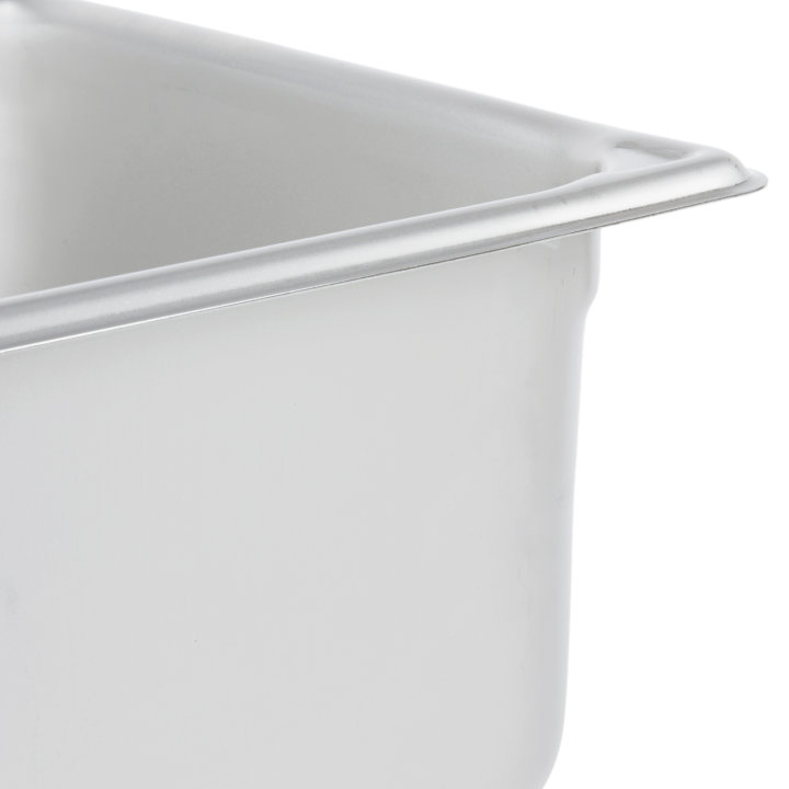Full-size 6-inch-deep Super Pan® heavy-duty stainless steel steam table pan