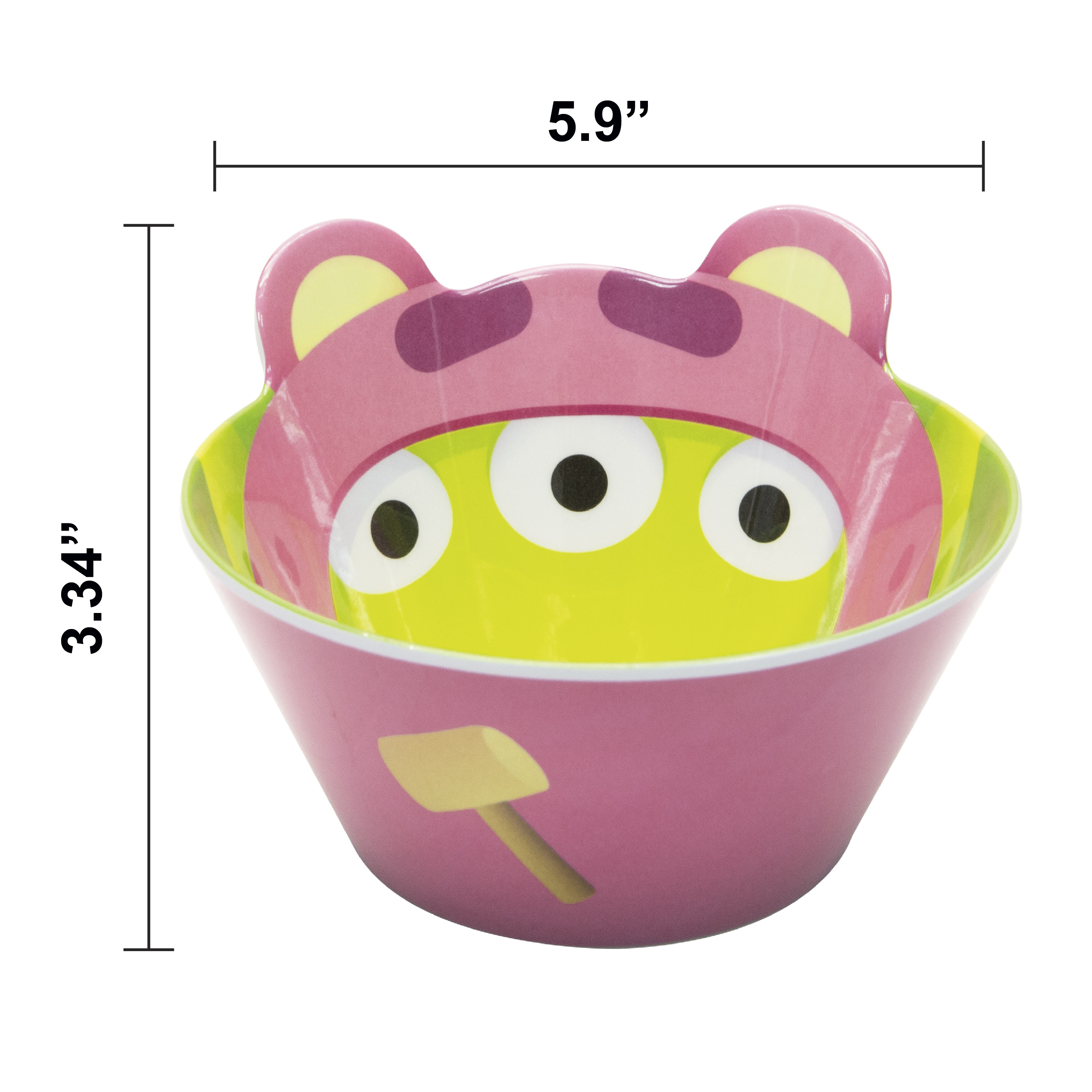 Disney and Pixar Toy Story 4 Plate and Bowl Set, Lotso, 2-piece set slideshow image 7 Disney and Pixar Toy Story 4 Plate and Bowl Set, Lotso, 2-piece set slideshow image 7