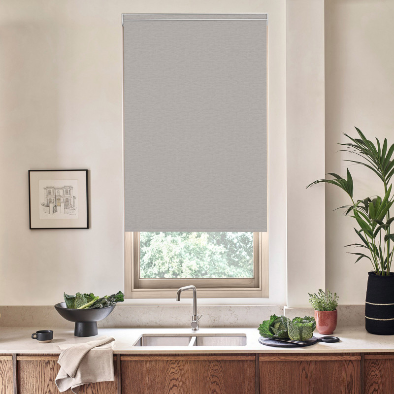 Remy Blackout Grey Roller Blind