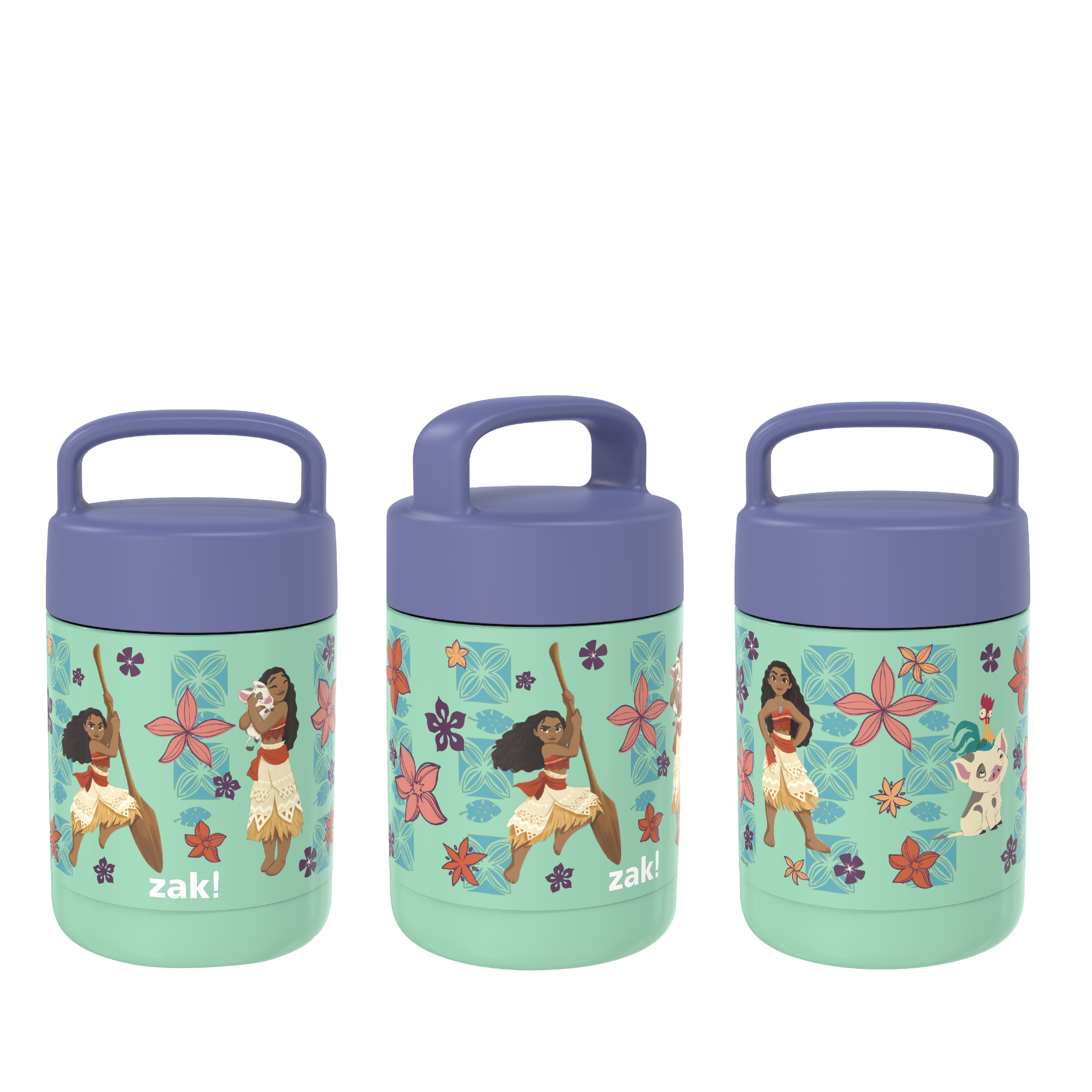Disney Reusable Vacuum Insulated Stainless Steel Food Container, Moana slideshow image 4