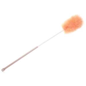 LSP355ESH, Lambskin Specialties, 10" Economy Dusting Pom, extends to 42", Lambswool, Natural